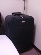 My Luggage; It had a huge job: brought my 27.2 kg stuff =9 hahaha...